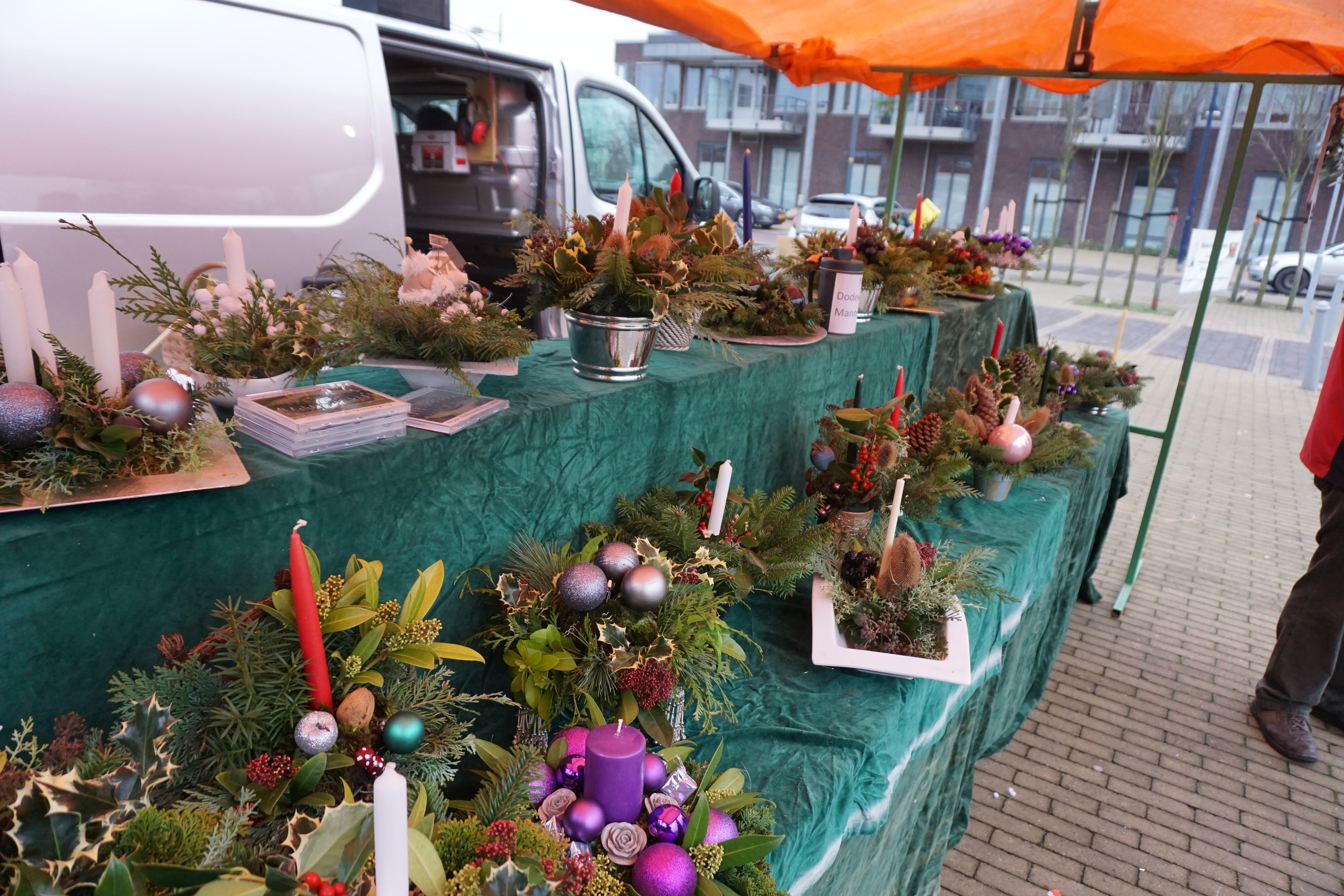 Verkoop kerstbakjes